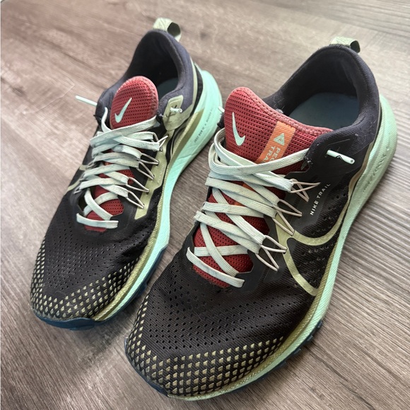 Nike Other - Nike React Pegasus Trail 4 Men’s Size 11 - Black Mint Foam Trail Running shoes